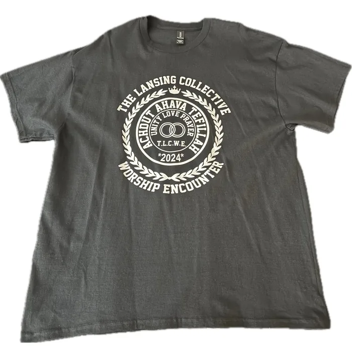 TLCWE black t-shirt